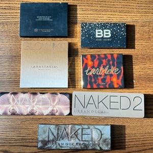 Gently used makeup lot. Anastasia Beverly Hills, urban decay, Bobbi brown